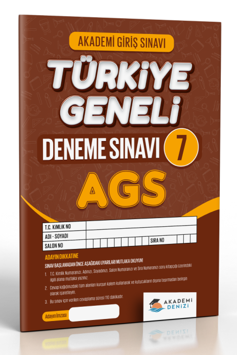 AKADEMİ DENİZİ KPSS AGS TG7 - 2025-26